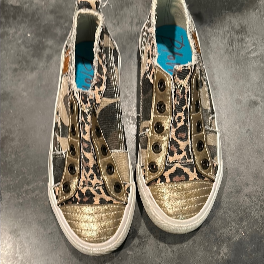 Trendy Leopard Print Kids Shoes